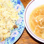 チャーハンとすっぱいスープ