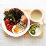 10月13日の朝ごはん。調理時間12分