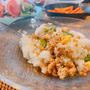 鶏そぼろで簡単混ぜ寿司♡久々のショッピングで。