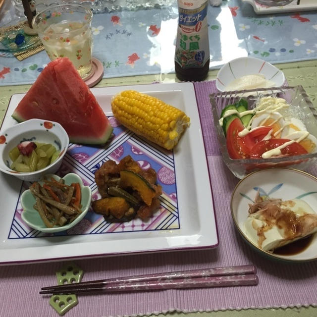 ８月７日〜１０日までのひとり飯