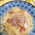 キャベツ＆ソーセージのソースパスタ