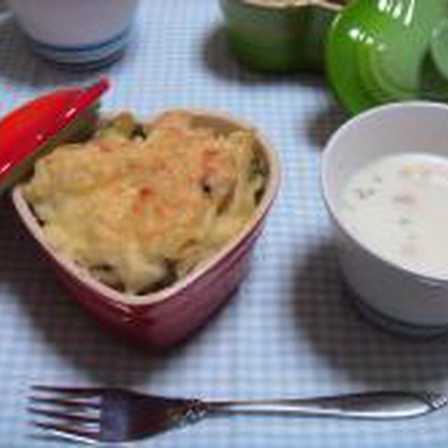 豆乳グラタン。