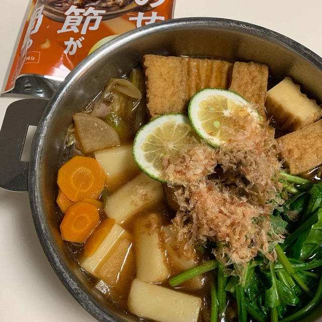 あさりの旨みたっぷり！にんべんの鍋つゆ