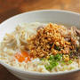 インスタントラーメンアレンジ、豚もやしフライドエシャロット