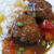 カレー煮込みハンバーグ