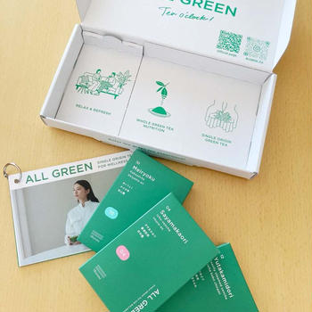 いつでもどこでも さっと飲める粉末緑茶「ALL GREEN」