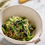Goma ae – Japanese side dishes with sesame seeds