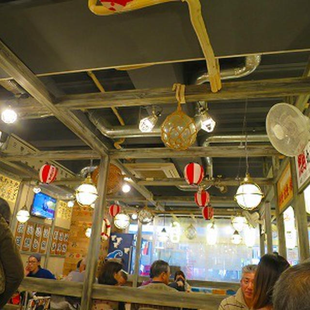 磯丸でのランチ（大阪）