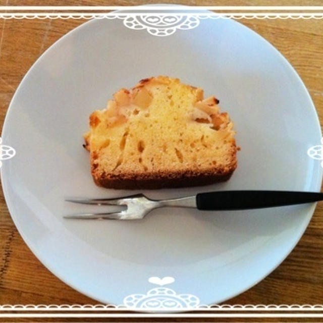 りんごのパウンドケーキ