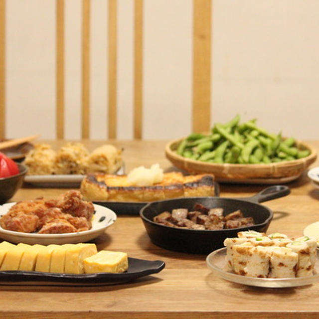 週末・ささっと作る居酒屋みたいな献立