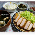 １２１７夜☆とんかつ・・・♪