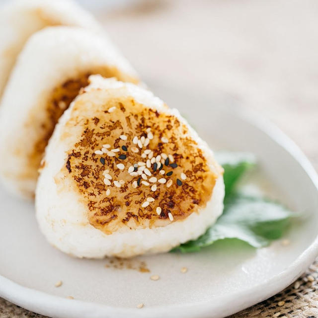 Grilled Rice Balls Miso Yaki Onigiri　