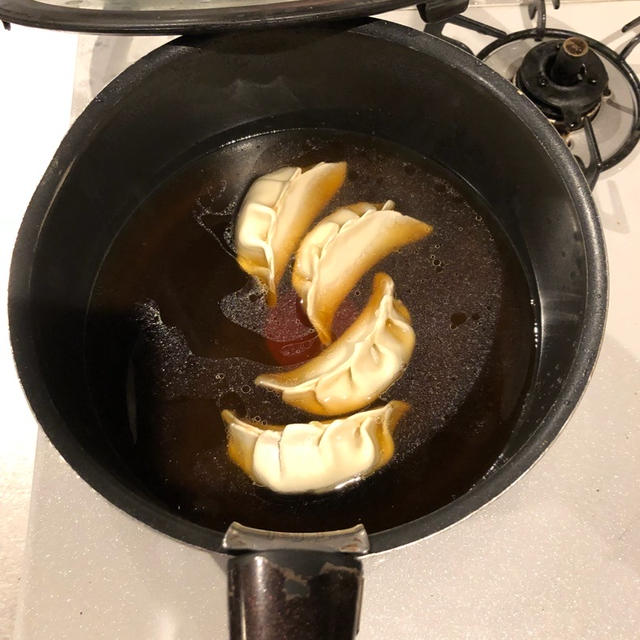 夜食です「餃子ラーメン」