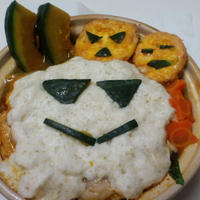 創味シャンタン やわらかタイプでピリ辛ハロウィン鍋