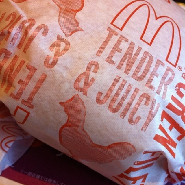 マックランチなう