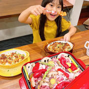 トマトすき焼きの残りでミートソースグラタンです！！