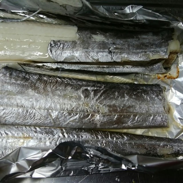 時短料理～太刀魚（たちうお)のアルミホイル焼き
