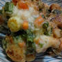夏休み『たくさんお野菜お子様向けかき揚げ☆』
