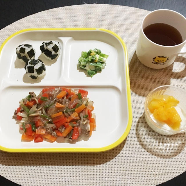 離乳食完了期 取り分け離乳食 チャプチェ コールスローサラダ By うさぱんさん レシピブログ 料理ブログのレシピ満載