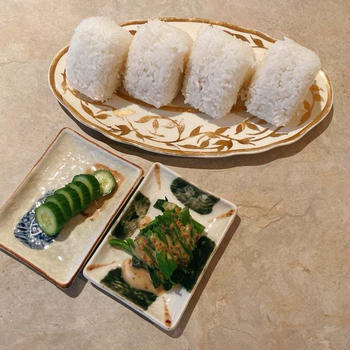 今日のおむすびを紹介します
