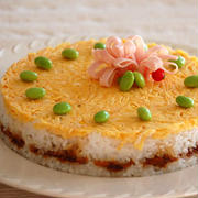 ツナそぼろのご飯ケーキ☆