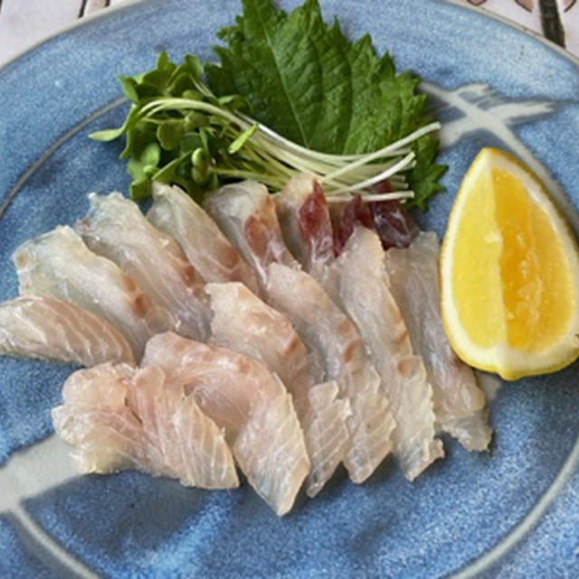 姫鯛の昆布締め、西京焼き、煮こごりのランチ定食