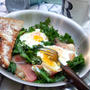 Breakfast in Frying Panフライパンで朝食