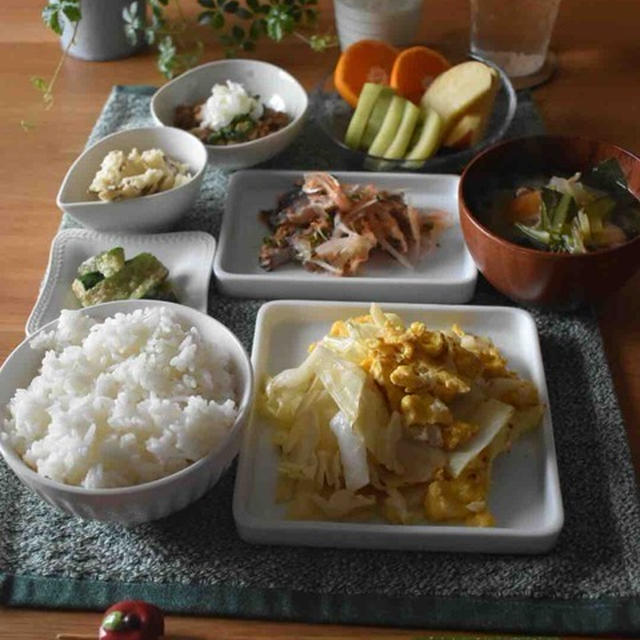 朝ごはんー