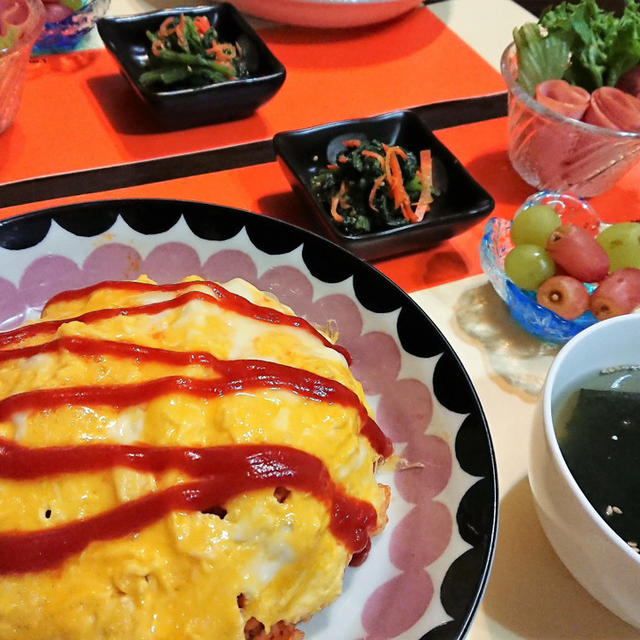 暑い日の工夫！？オムライスde夕食　＆　全国スーパーマーケット販促レシピ！