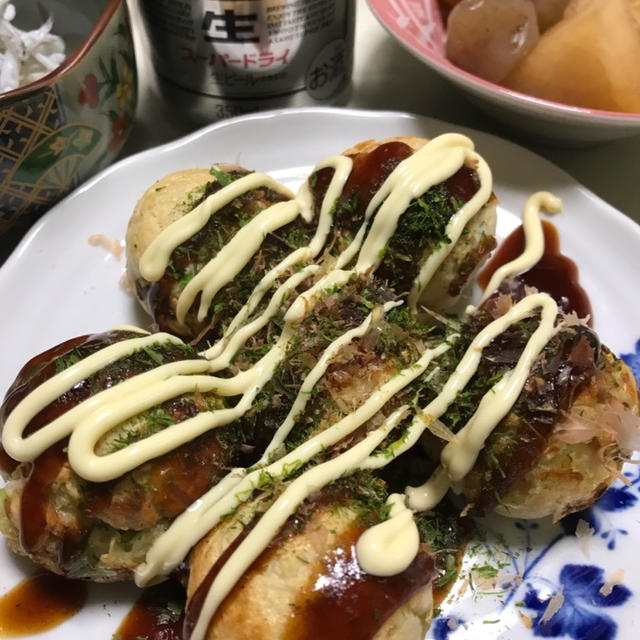 たこ焼きの夕飯と年末に向けてプラスαのお掃除！