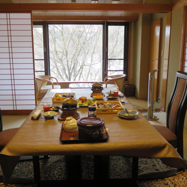 週末温泉朝ごはん＠仙郷