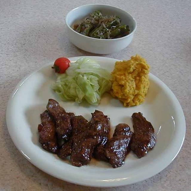 一口ステーキ醤油味