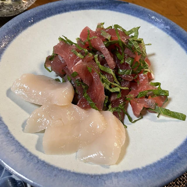 マグロの切り落としを一番美味しいと思う食べ方で出した献立