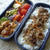 生姜焼き★牛きんぴらそぼろ弁当