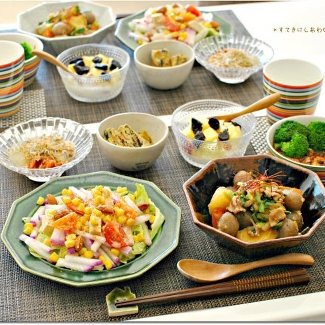 久し振りの肉じゃが　22日の朝ごはん