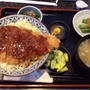 初！ソースカツ丼