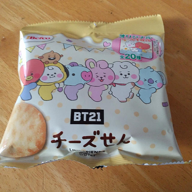 4日発売!!BT21チーズせん❤