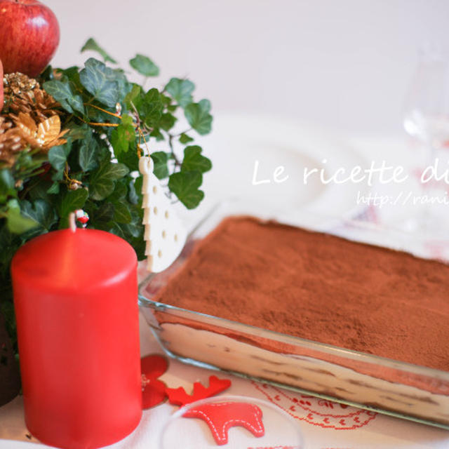 日経ウーマン オンライン掲載のお知らせ "ティラミスでおもてなし☆クリスマス" Tiramisù