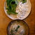 手作りフォーと大豆肉
