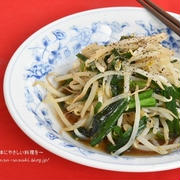 年末に節約したい時はこれ！！【ラーメン屋さんのにらもやし醤油炒め】