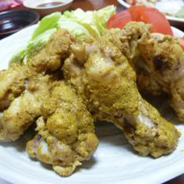 タンドリーチキン☆　と　海苔付け体験！