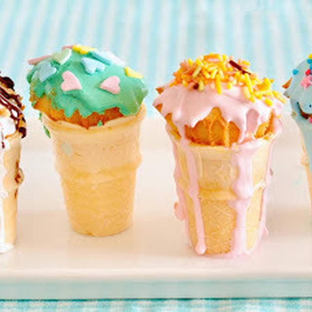 溶けないアイスクリームコーンカップケーキ 英語料理 レシピ動画 Ochikeron By オチケロンさん レシピブログ 料理ブログのレシピ満載