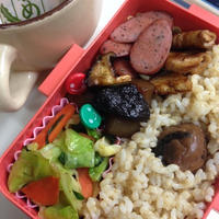 ひとくちステーキ蒟蒻☆ダンさんお弁当♪