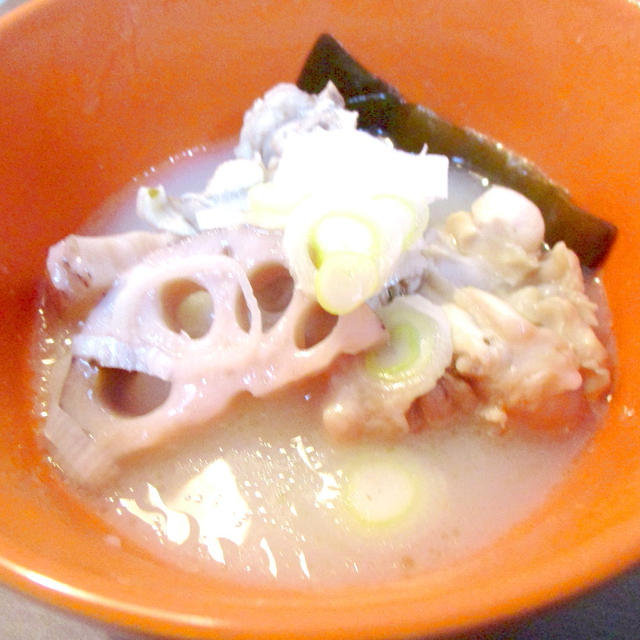 【レポ】出張個人レッスン／参鶏湯風 鶏と根菜のスープ