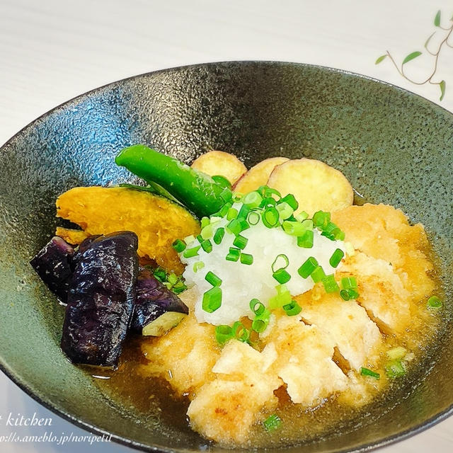 ごはんがススム‼︎ 大戸屋風♡チキンと野菜のみぞれ煮