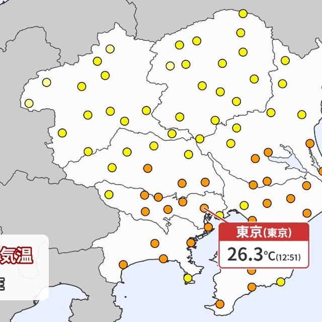 東京  ことし141回目の夏日  過去最多記録更新