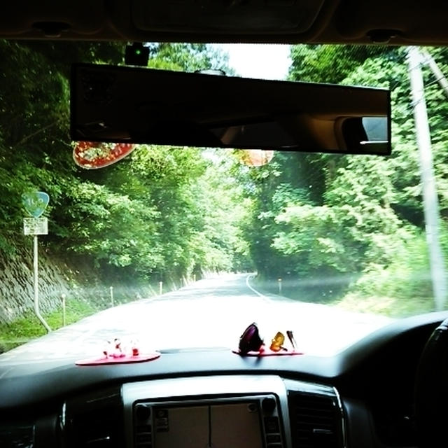車窓から～♪ひと山越えてあの町まで(#^.^#)♪