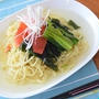 ネギ塩冷やしラーメン