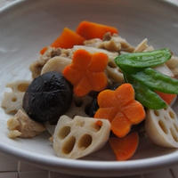 鶏根菜の白だし煮