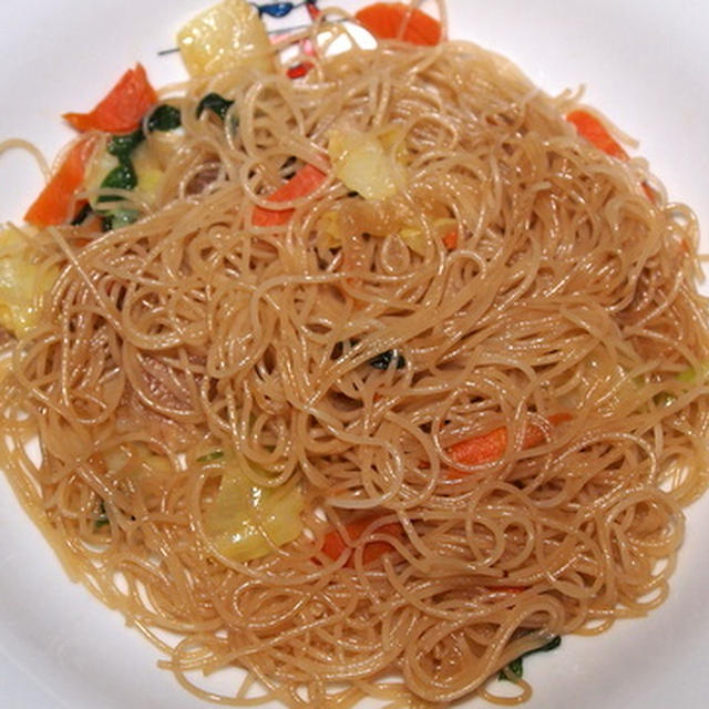 ローソンの冷凍焼きビーフン